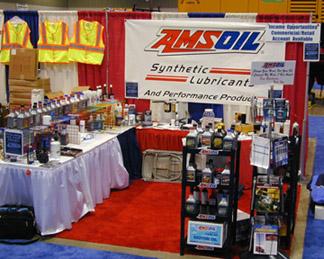 Amsoil Dealers who work local trade shows and events will quickly grow their business to earn significant income.