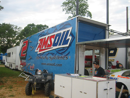 Amsoil's sponsored teams stop on Charlotte