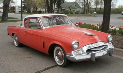 Amsoil will add performance and satisfaction to your vintage auto such as this 55 Studebaker.