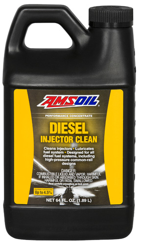 Amsoil diesel injector clean in half gallon size.