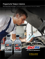 Programs Amsoil has for Installers