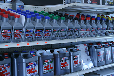 amsoil XL adds color to your auto parts store