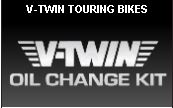 V-Twin Oil change kit for motorcycles