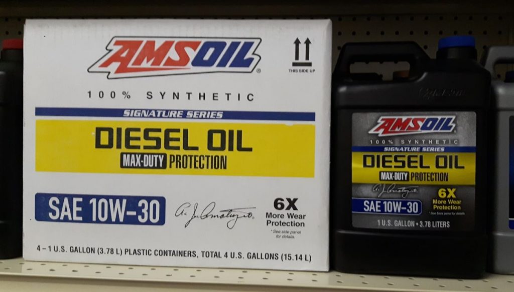 AMSOIL's newest addition to the diesel line - 10W-30 25,000 mile diesel