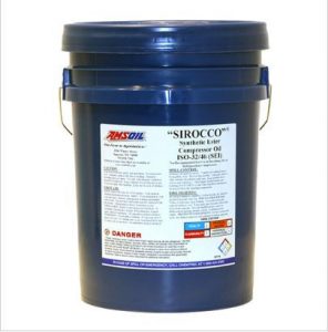 Amsoil Sirocco Compressor oil 5 gallon pail