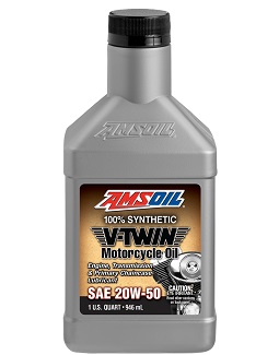 Amsoil 20W-50 V-Twin motorcycle oil
