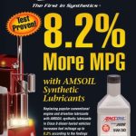 8.2% improved fuel economy using AMSOIL diesel 5W-30