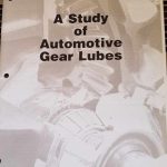 Amsoil's archives gear lube comparison study